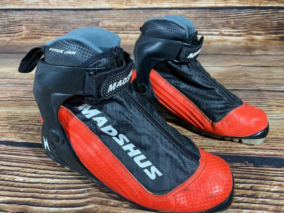 Madshus Hyper JRR Combi Cross Country Ski Boots Size EU38 US5.5 NNN Binding 2689