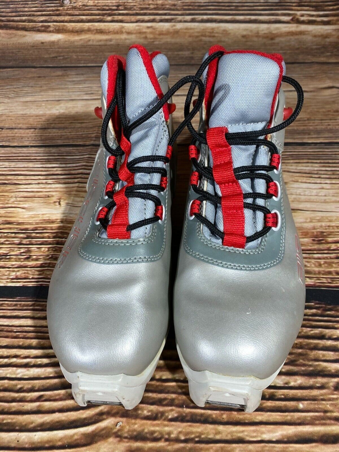 Fischer SL Sport NF Cross Country Ski Boots Size EU41 US8 SNS profil 1072