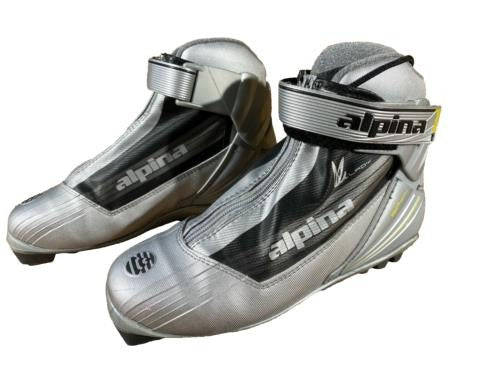 Alpina SP30L Nordic Cross Country Ski Boots Size EU38 US6 NNN bindings 966