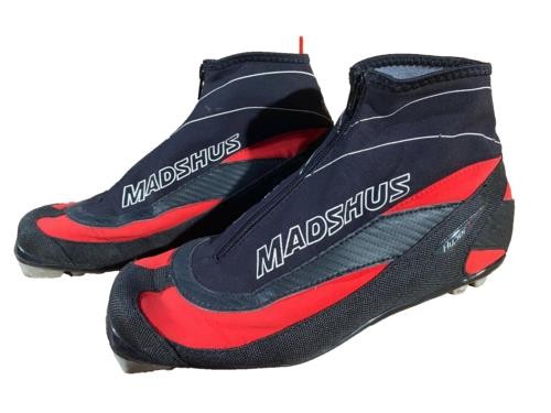 Madshus Hyper C Nordic Cross Country Ski Boots Size EU43 US9.5 NNN bindings 2555