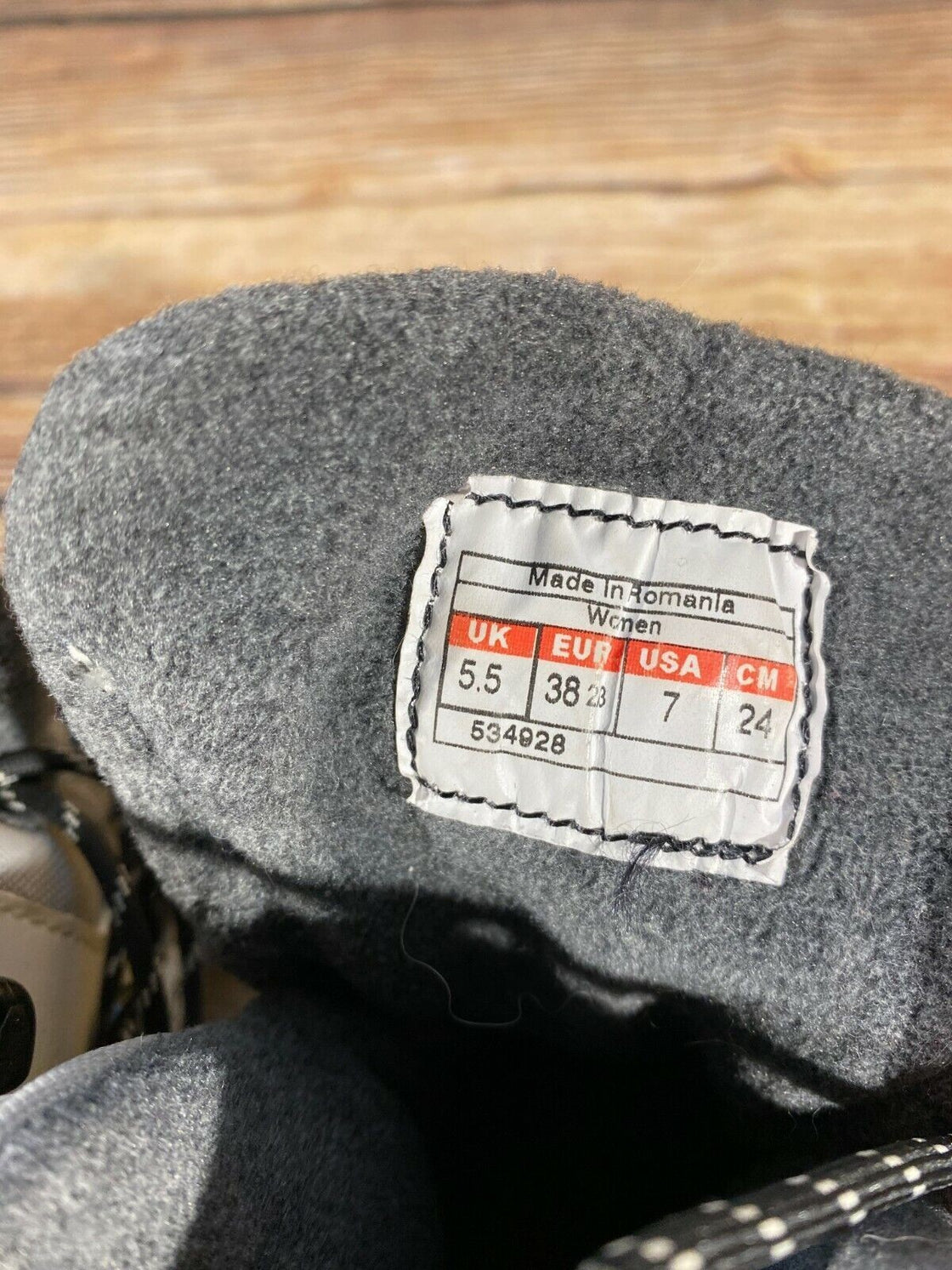 SALOMON Siam 5 Nordic Cross Country Ski Boots Size EU38 2/3 US7 SNS profil 2323