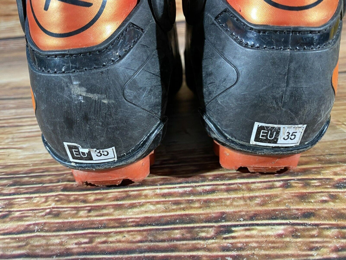 Rossignol X-ium Junior Nordic Cross Country Ski Boots Size EU35 US3.5 NNN 2787