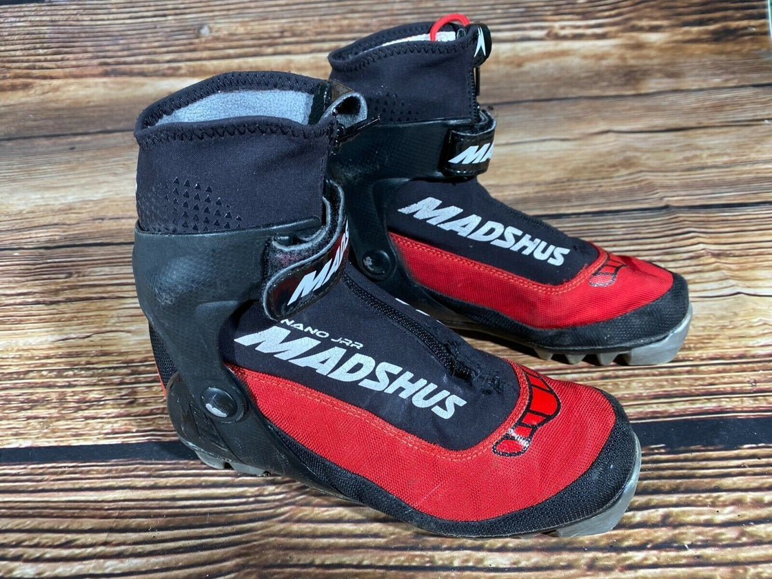 Madshus Nano JRR Cross Country Ski Boots Size EU35 US3 NNN Binding 2574