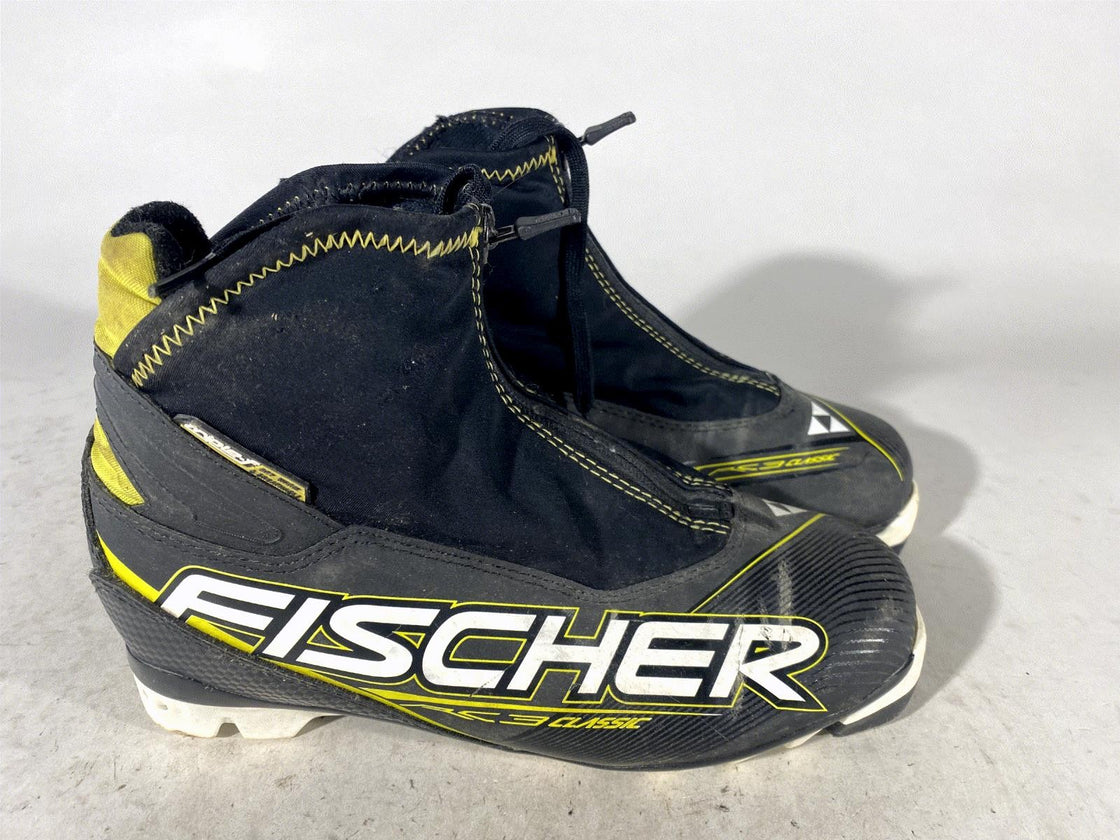 Fischer RC3 Classic Nordic Cross Country Ski Boots Size EU38 US6 NNN 1343