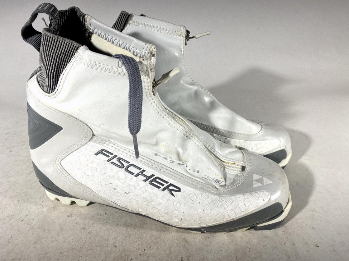 Fischer XC Comfort Combi Nordic Cross Country Ski Boots Size EU39 US7 NNN 2468