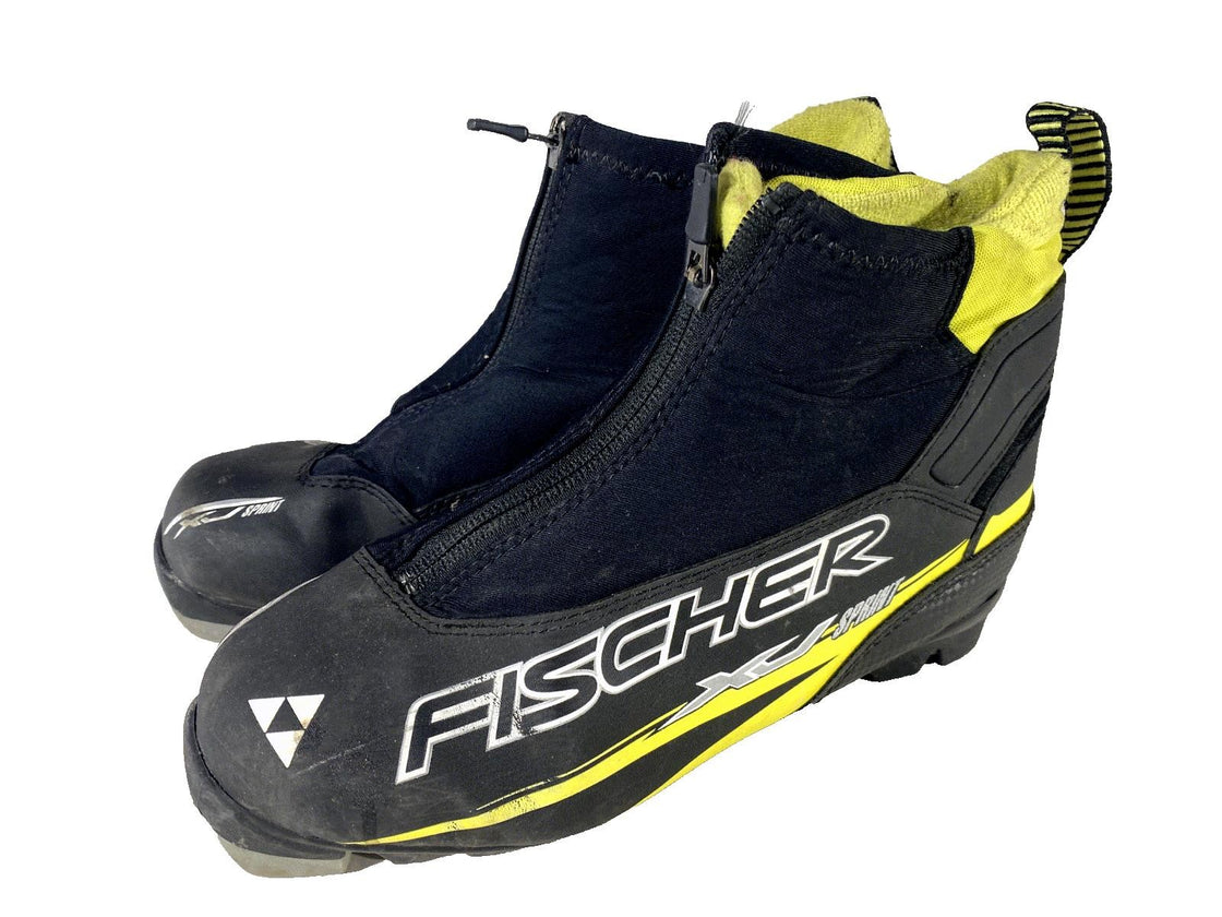 Fischer XJ Sprint Classic Nordic Cross Country Ski Boots Size EU38 US6 NNN 1502