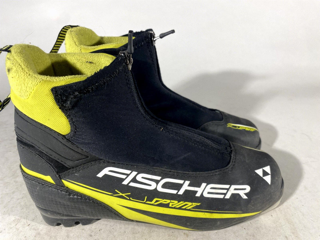 Fischer XJ Sprint Classic Nordic Cross Country Ski Boots Size EU39 US7 NNN 1526