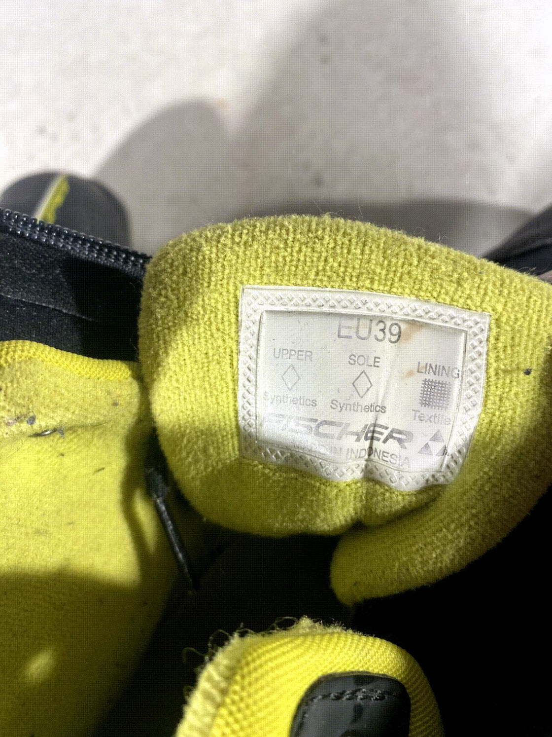 Fischer XJ Sprint Classic Nordic Cross Country Ski Boots Size EU39 US7 NNN 1526