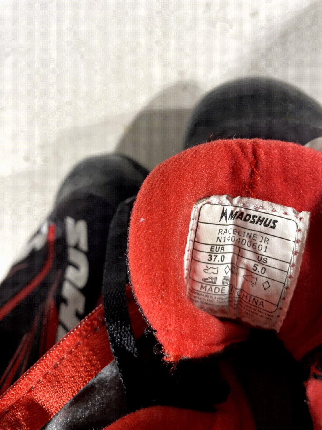 Madshus Race Line Nordic Cross Country Ski Boots Size EU37 US5 NNN 2655