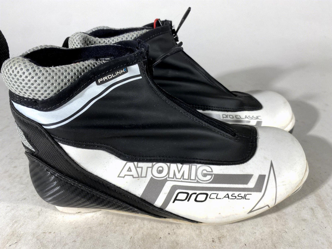 Atomic Pro Classic Nordic Cross Country Ski Boots EU38 US6.5 NNN Prolink 2437
