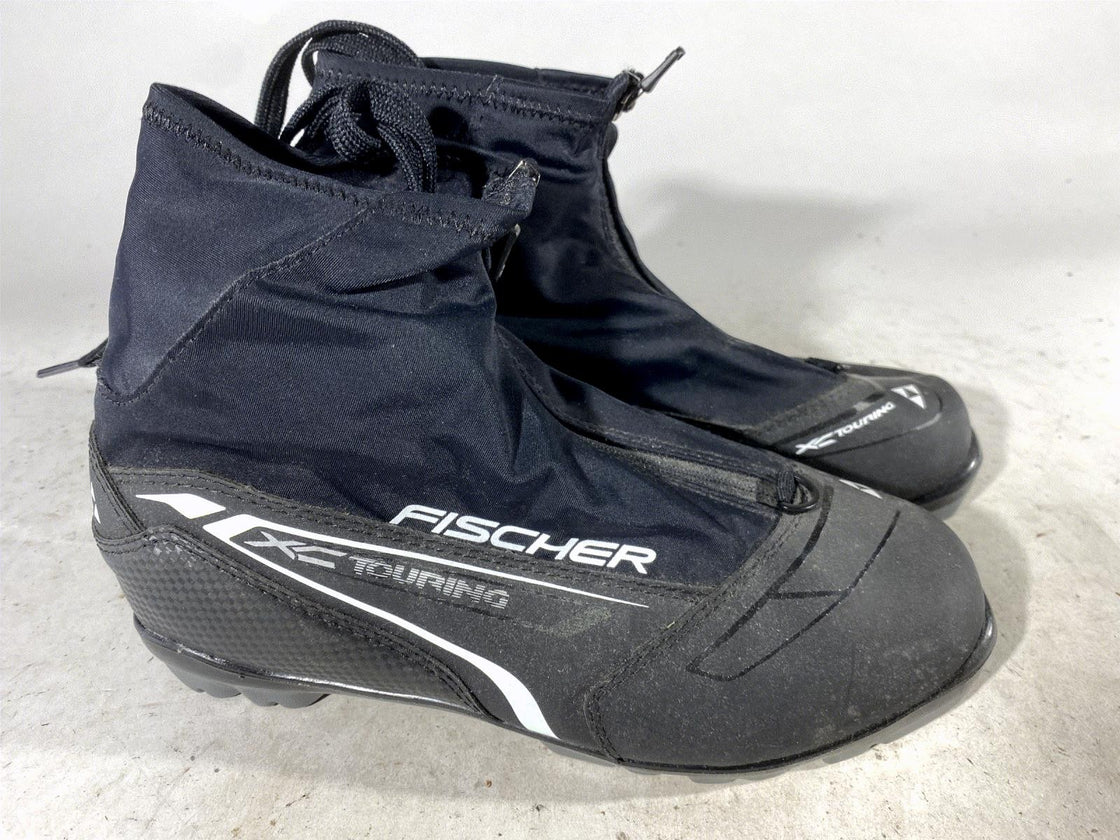 Fischer XC Touring Nordic Cross Country Ski Boots Size EU40 US7.5 NNN 1172