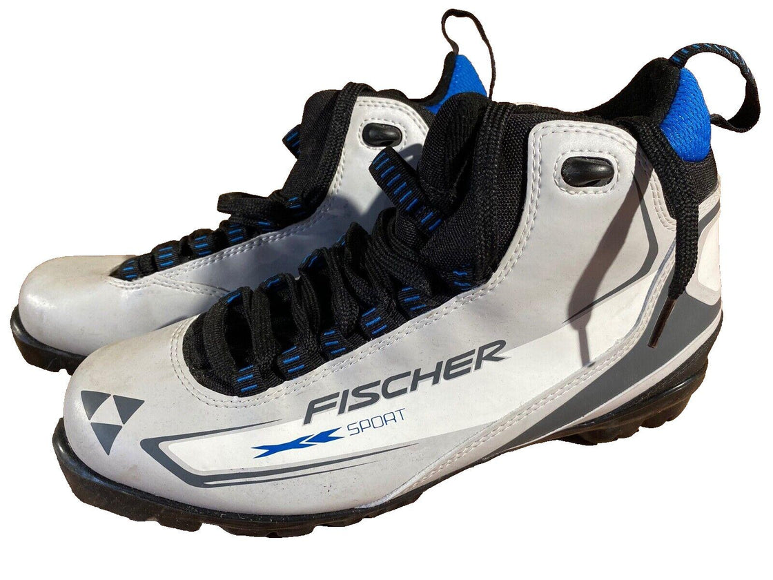 Fischer XC Sport Nordic Cross Country Ski Boots Size EU44 US10.5 NNN 1295