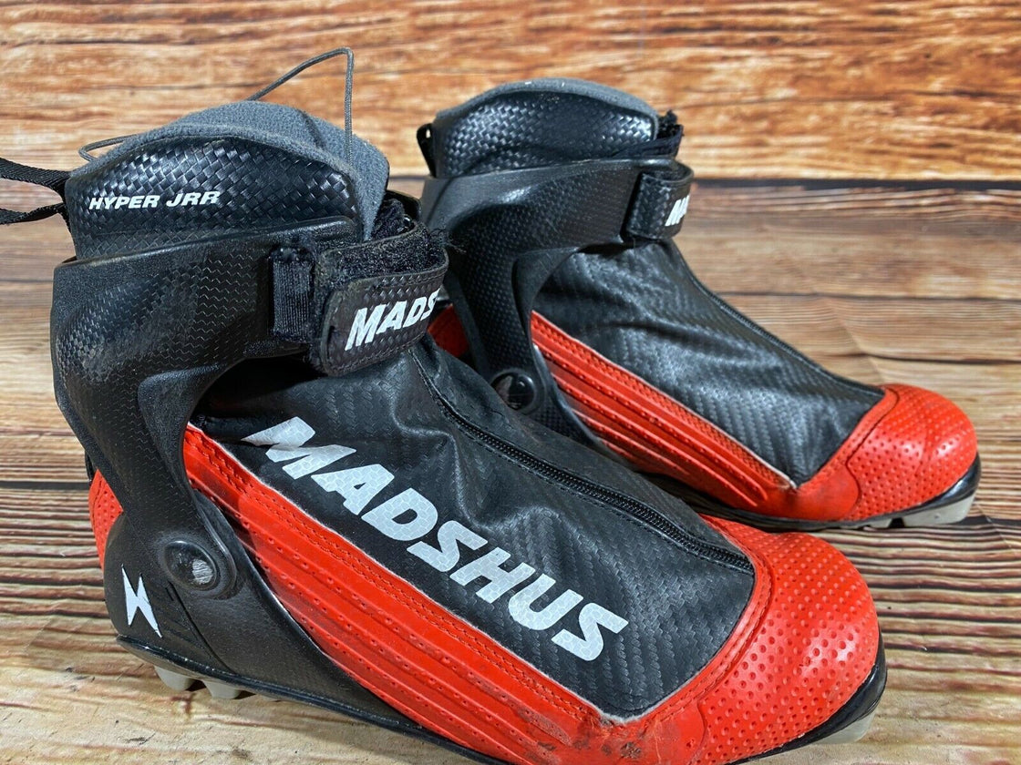 Madshus Hyper JRR Nordic Cross Country Ski Boots Size EU38 US6 NNN 2669
