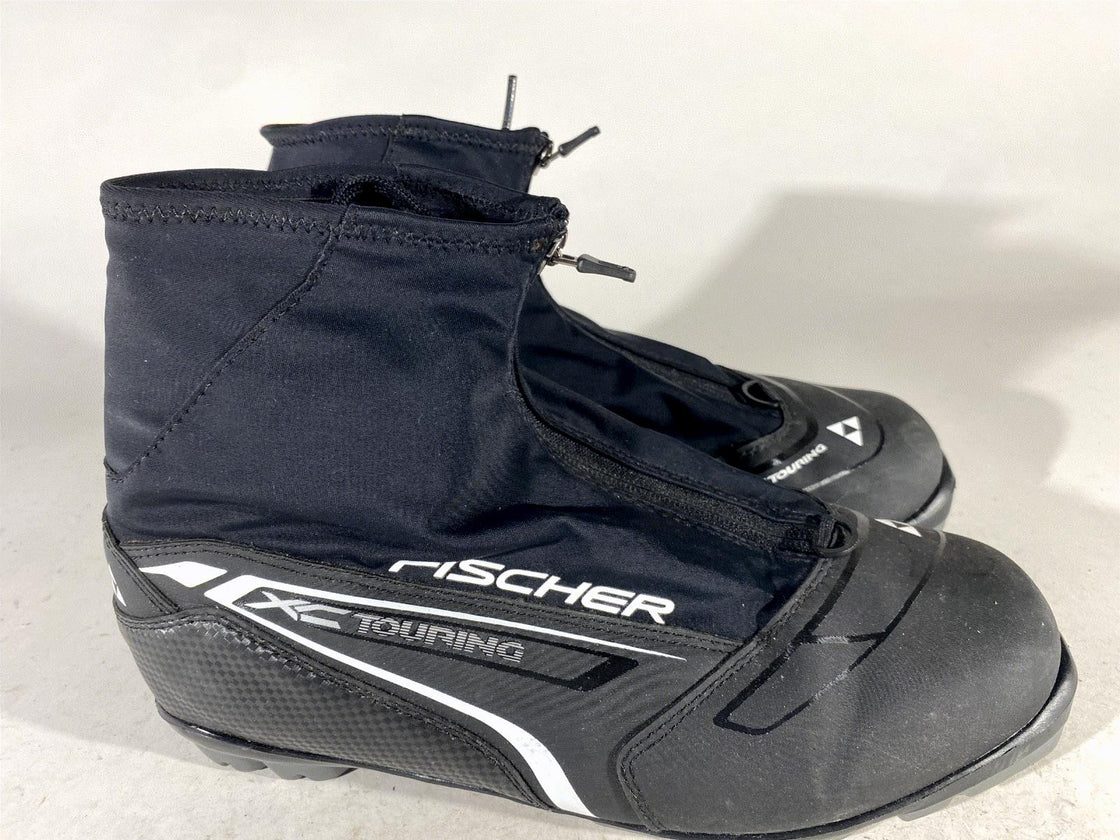 Fischer XC Touring Nordic Cross Country Ski Boots Size EU45 US11.5 NNN 1433