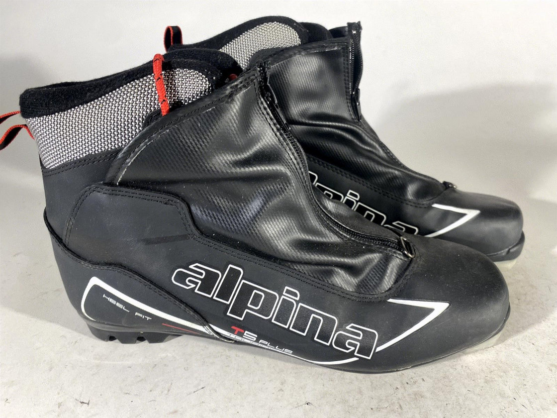 Alpina T5Plus Nordic Cross Country Ski Boots Size EU45 US11.5 for NNN 765