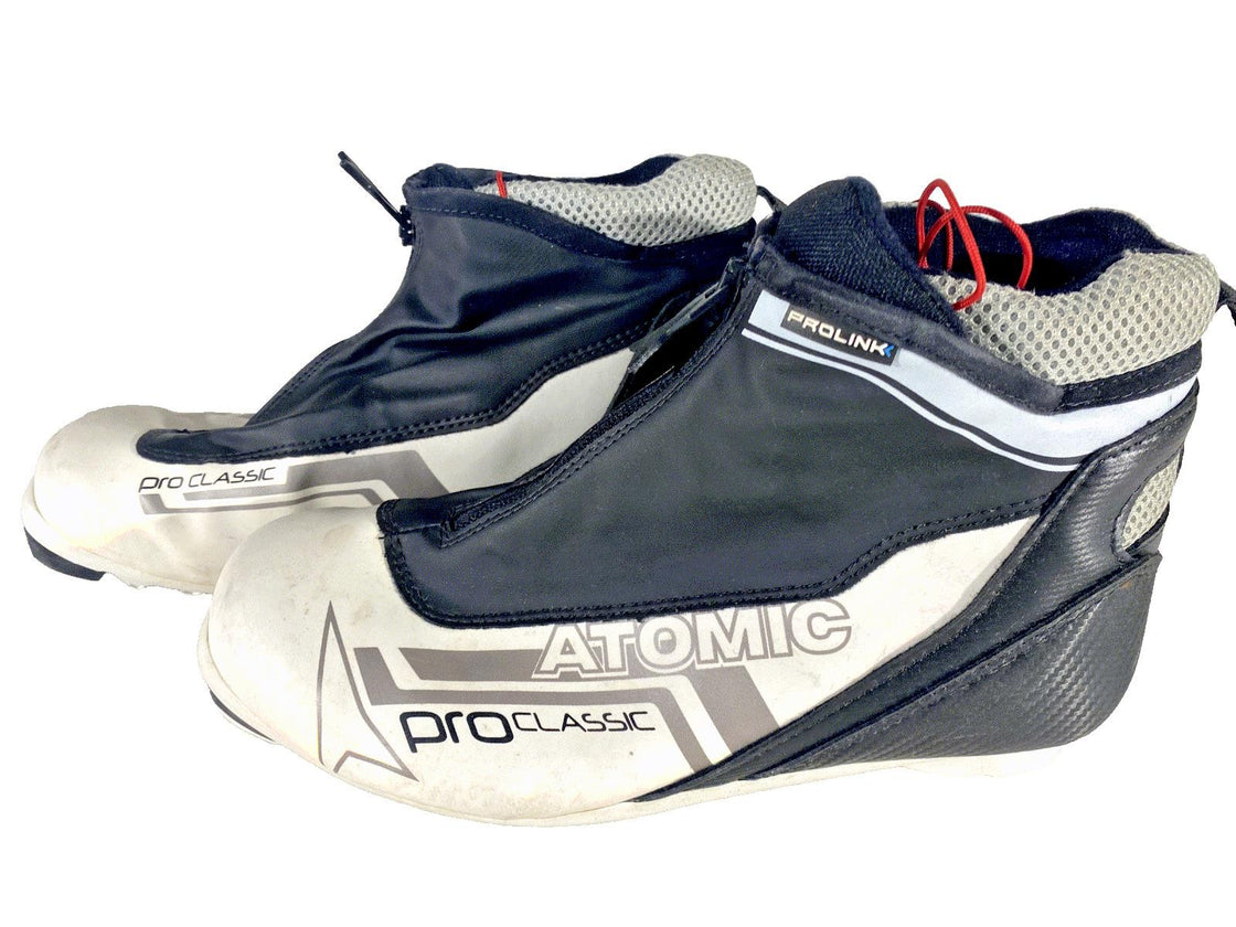 Atomic Pro Classic Nordic Cross Country Ski Boots EU38 2/3 US7 NNN Prolink 2439