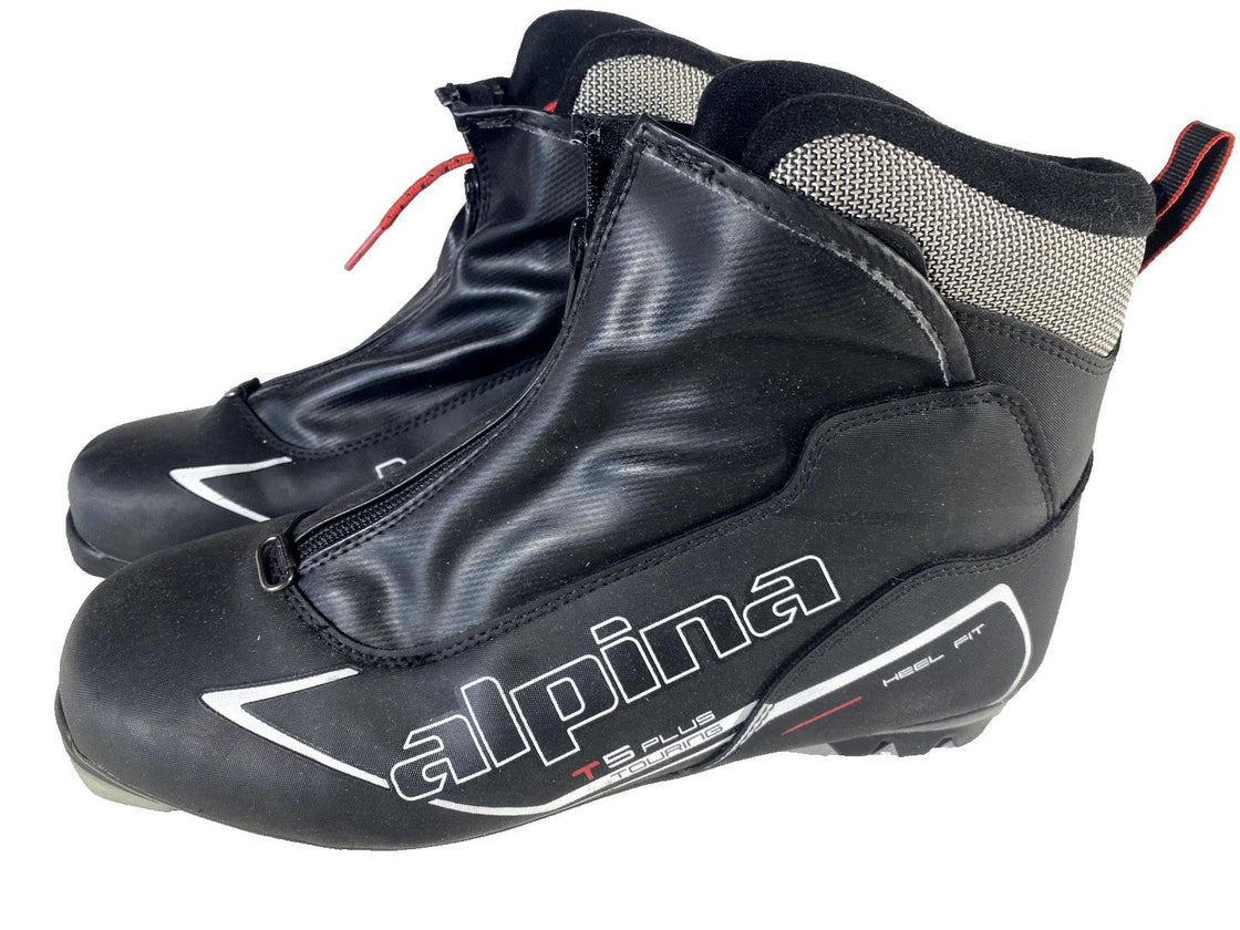 Alpina T5Plus Nordic Cross Country Ski Boots Size EU44 US10.5 for NNN 720
