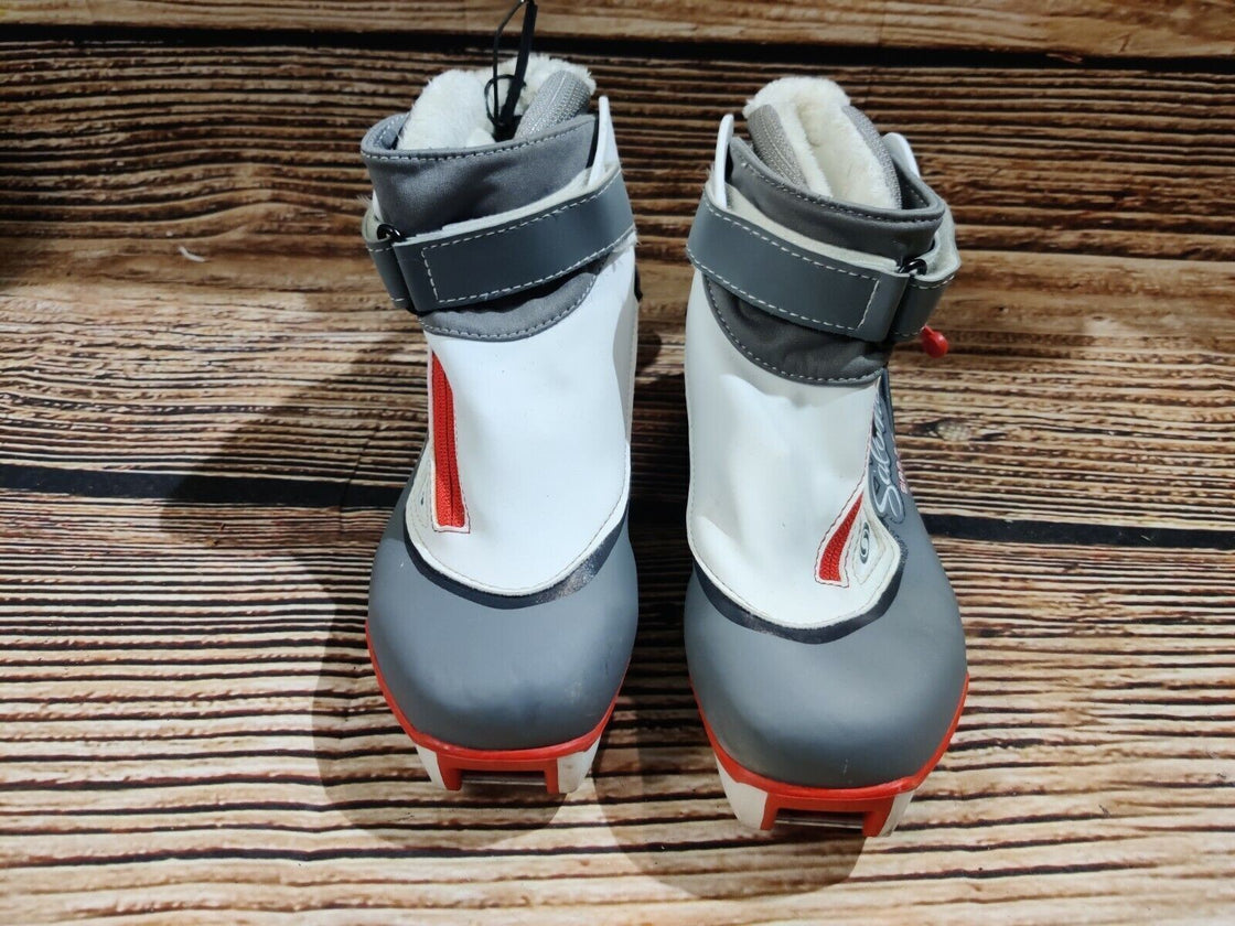 SALOMON Siam 7 Nordic Cross Country Ski Boots Size EU36 2/3 US5 SNS Pilot 2131