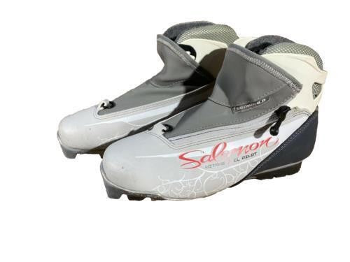 SALOMON Vitane 7 Nordic Cross Country Ski Boots Size EU38 US6.5 SNS Pilot 2018