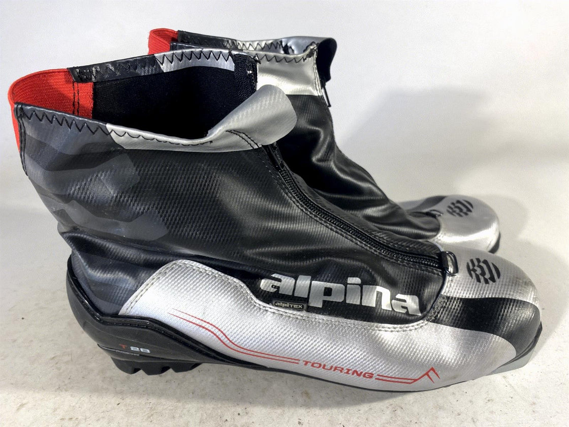 Alpina T28 Touring Nordic Cross Country Ski Boots Size EU44 US10.5 for NNN 864