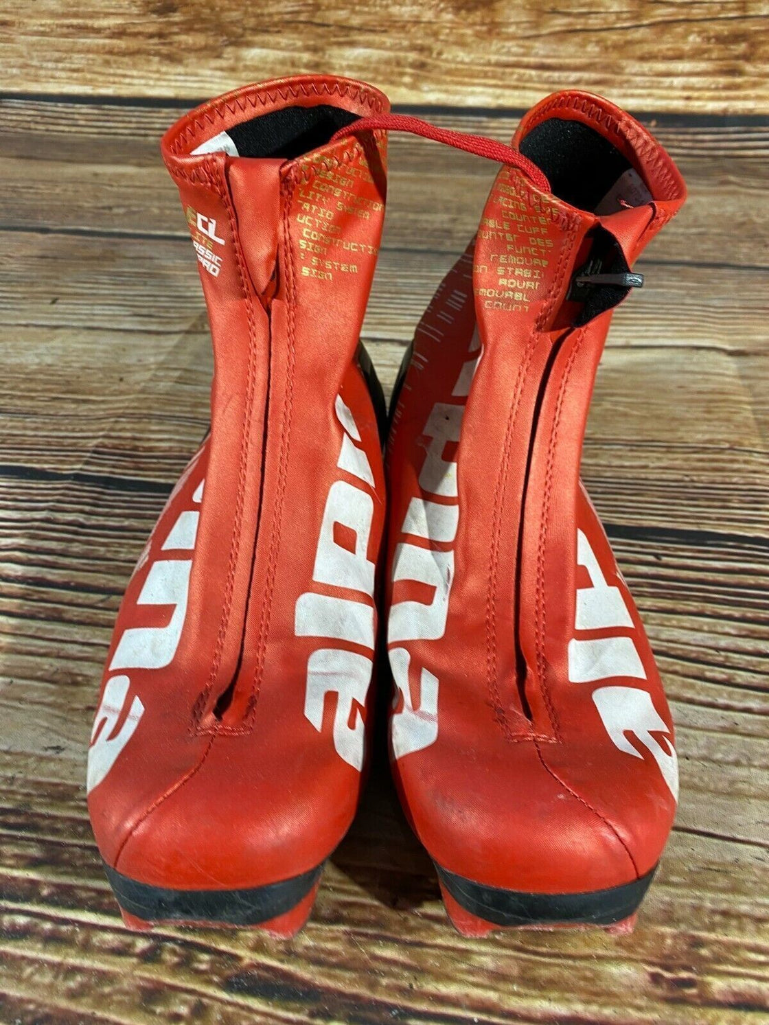 Alpina ECL Elite Nordic Cross Country Ski Boots Size EU38 US6 NNN bindings 2939