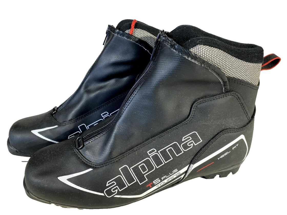Alpina T5Plus Nordic Cross Country Ski Boots Size EU44 US10.5 for NNN 674