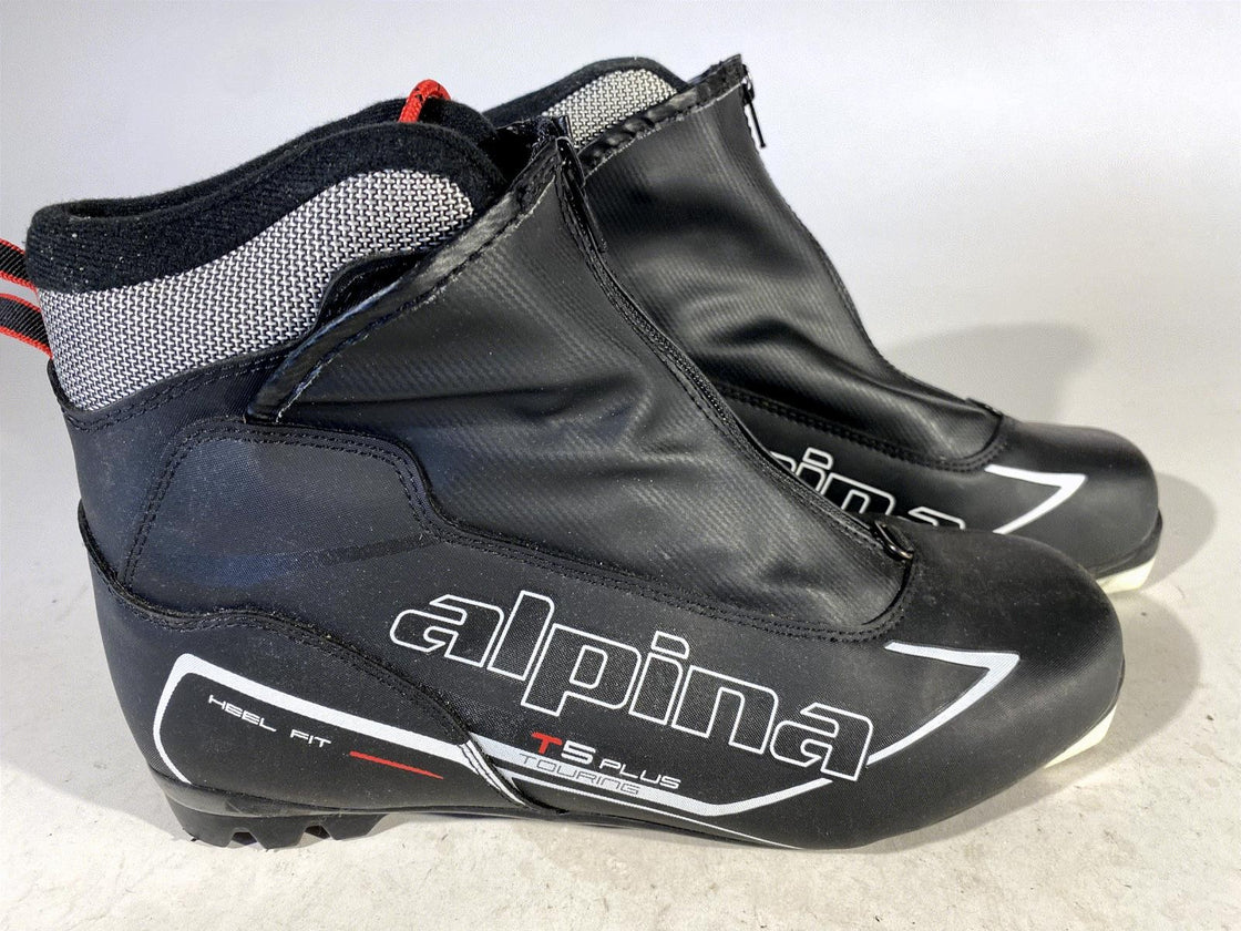 Alpina T5Plus Nordic Cross Country Ski Boots Size EU44 US10.5 for NNN 674