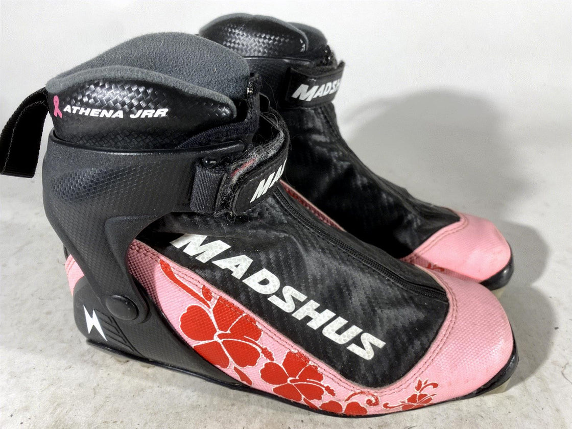 Madshus Athena Combi Nordic Cross Country Ski Boots Size EU39 US7 for NNN 2754