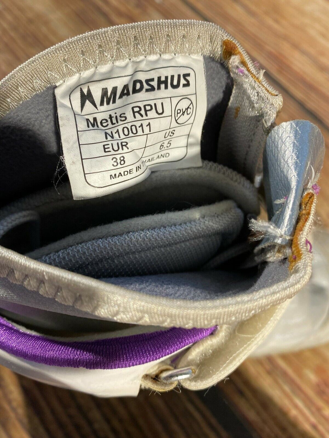 Madshus Metis RPU Cross Country Ski Boots Size EU38 US6.5 for NNN 2782