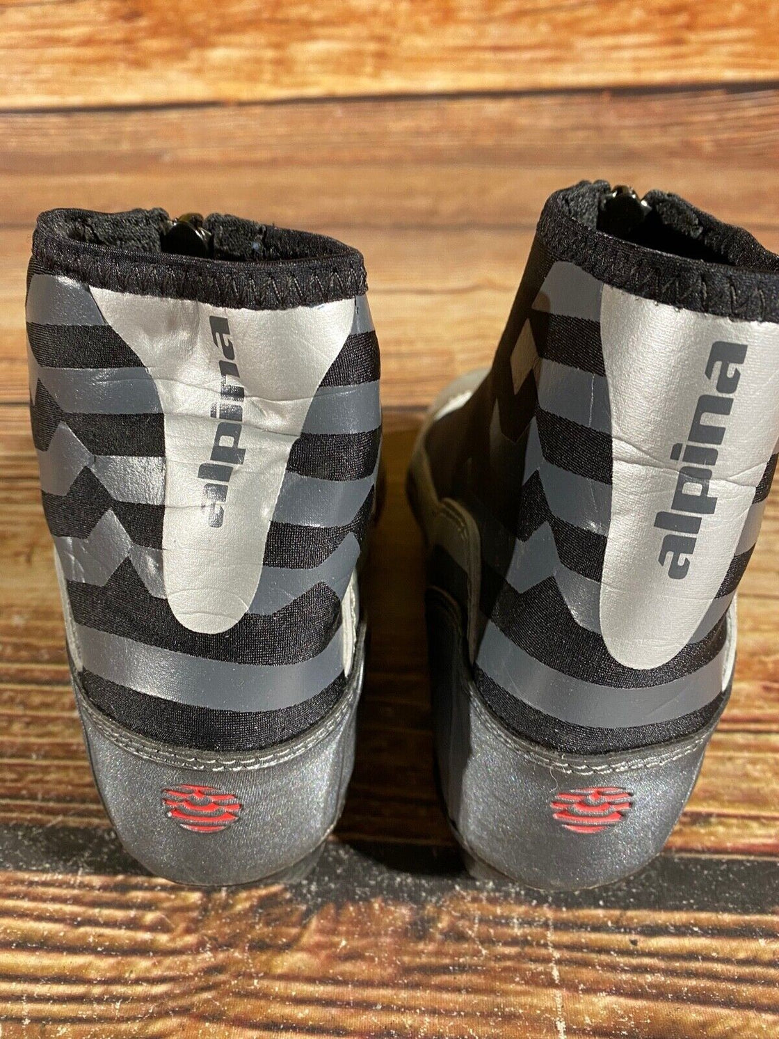 Alpina T10jr Kids Nordic Cross Country Ski Boots Size EU33 US2 NNN A-881