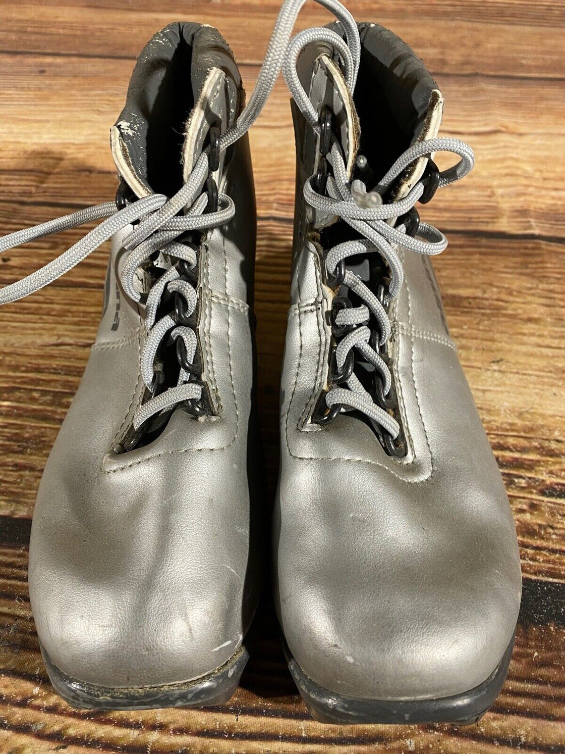 Alpina 101 Kids Nordic Cross Country Ski Boots Size EU35 US3.5 NNN A-870