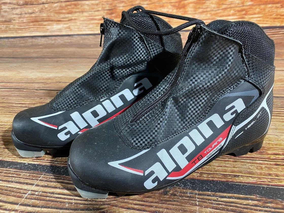 Alpina T8 Kids Nordic Cross Country Ski Boots Size EU36 US4.5 NNN A-769