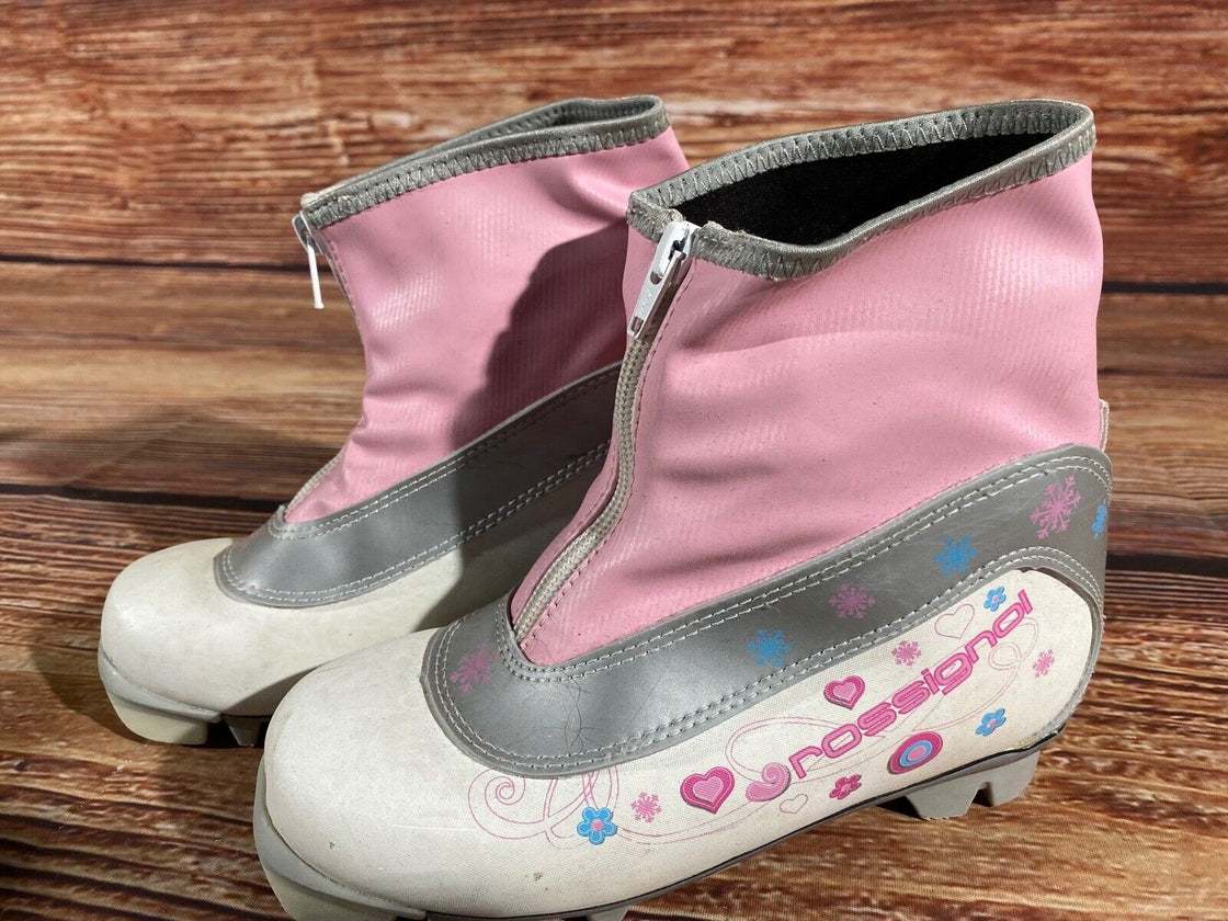 Rossignol Kids Nordic Cross Country Ski Boots Size EU34 US3 NNN O25