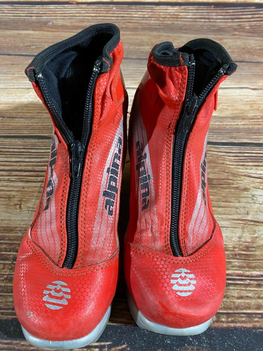 Alpina RK Kids Nordic Cross Country Ski Boots Size EU34 US3 for NNN A-85
