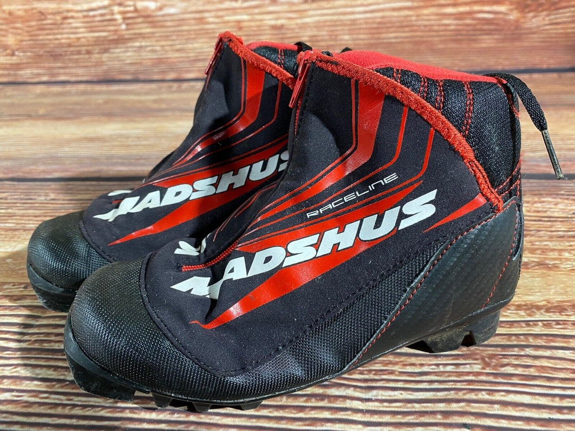 Madshus Race Line Kids Nordic Cross Country Ski Boots Size EU33 US1.5 NNN M238