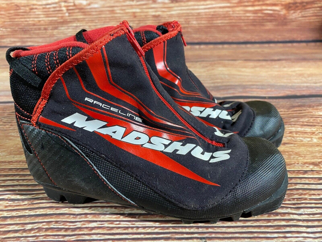 Madshus Race Line Kids Nordic Cross Country Ski Boots Size EU33 US1.5 NNN M238