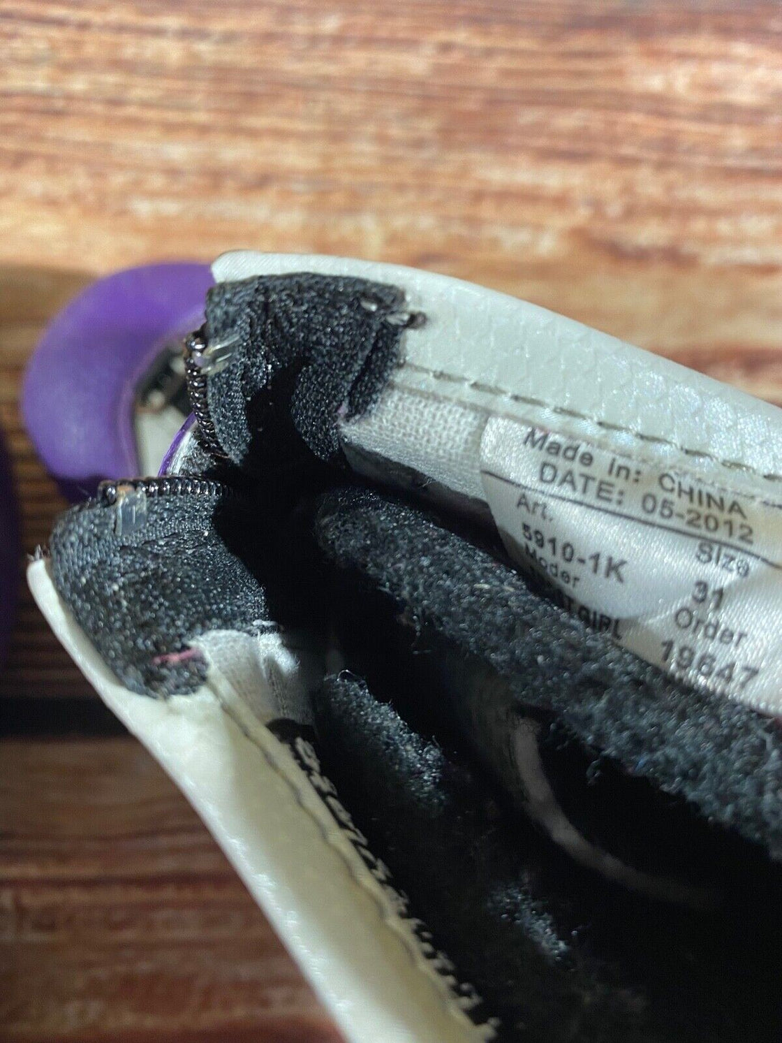 Alpina Frost Kids Nordic Cross Country Ski Boots Size EU31 U12.5 NNN A-1131