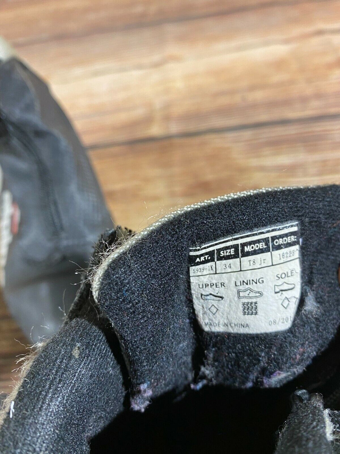 Alpina Touring Kids Nordic Cross Country Ski Boots Size EU34 US3 for NNN A-11