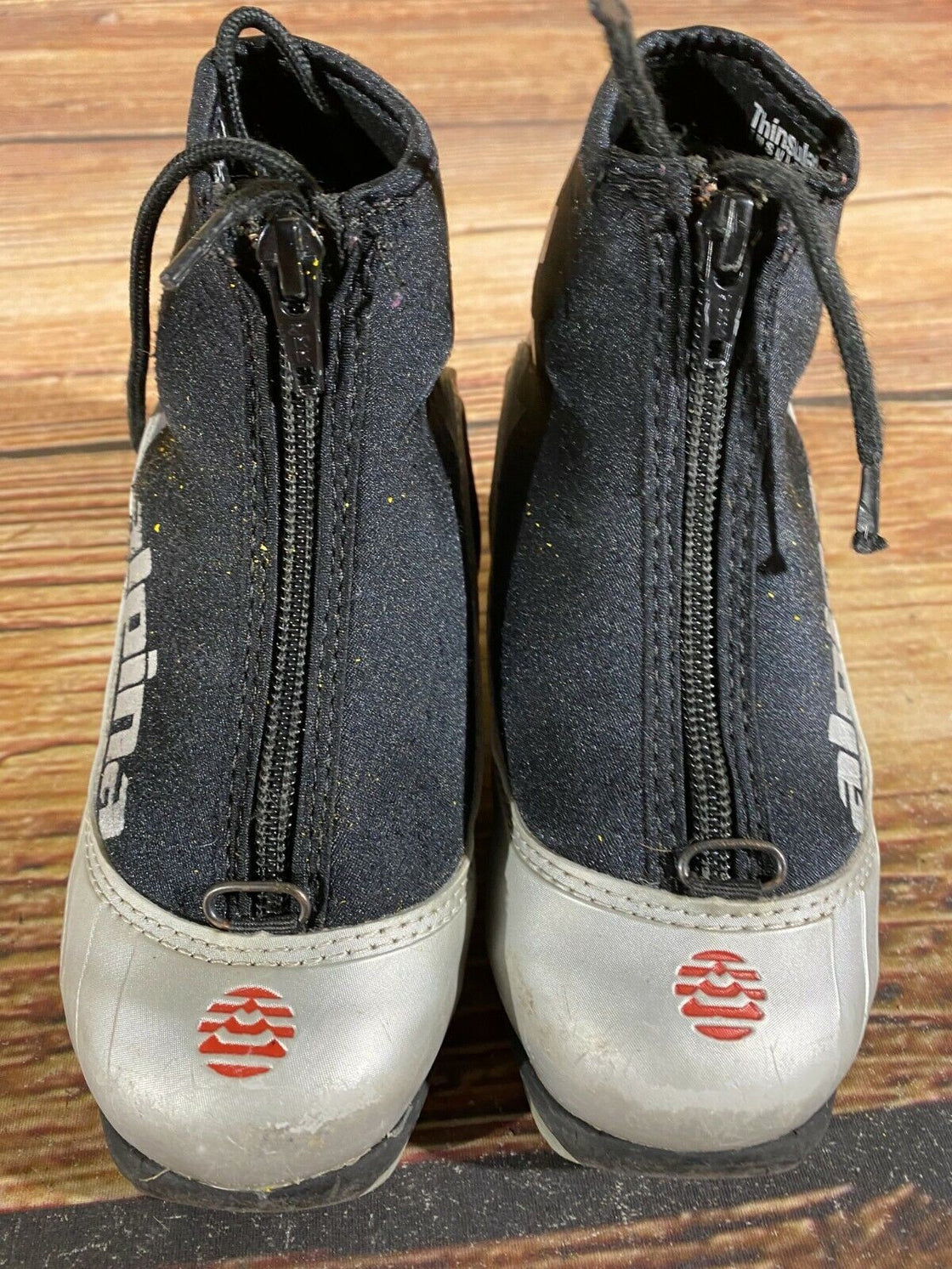 Alpina T10jr Kids Nordic Cross Country Ski Boots Size EU28 US10.5 for NNN A-142