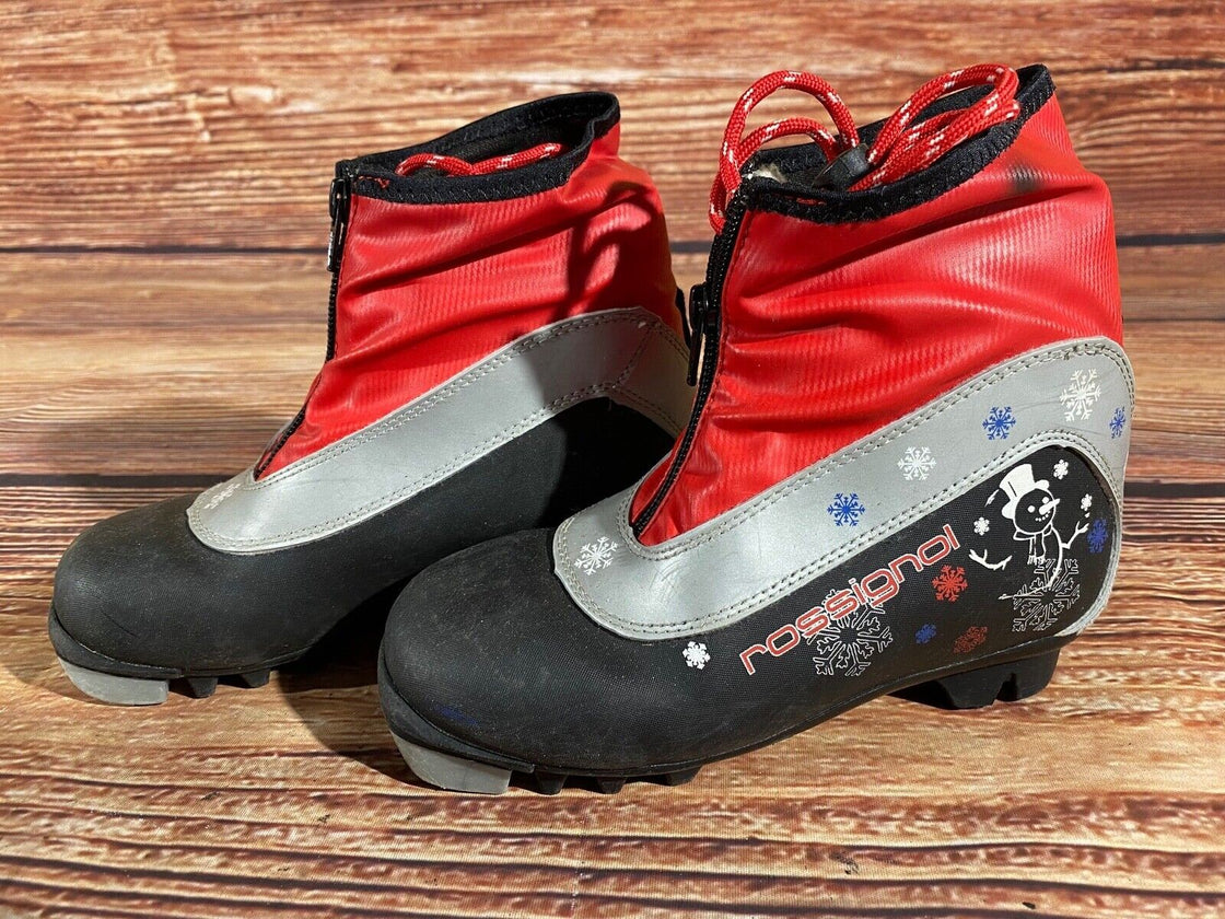 Rossignol Kids Nordic Cross Country Ski Boots Size EU33 U2 NNN O63