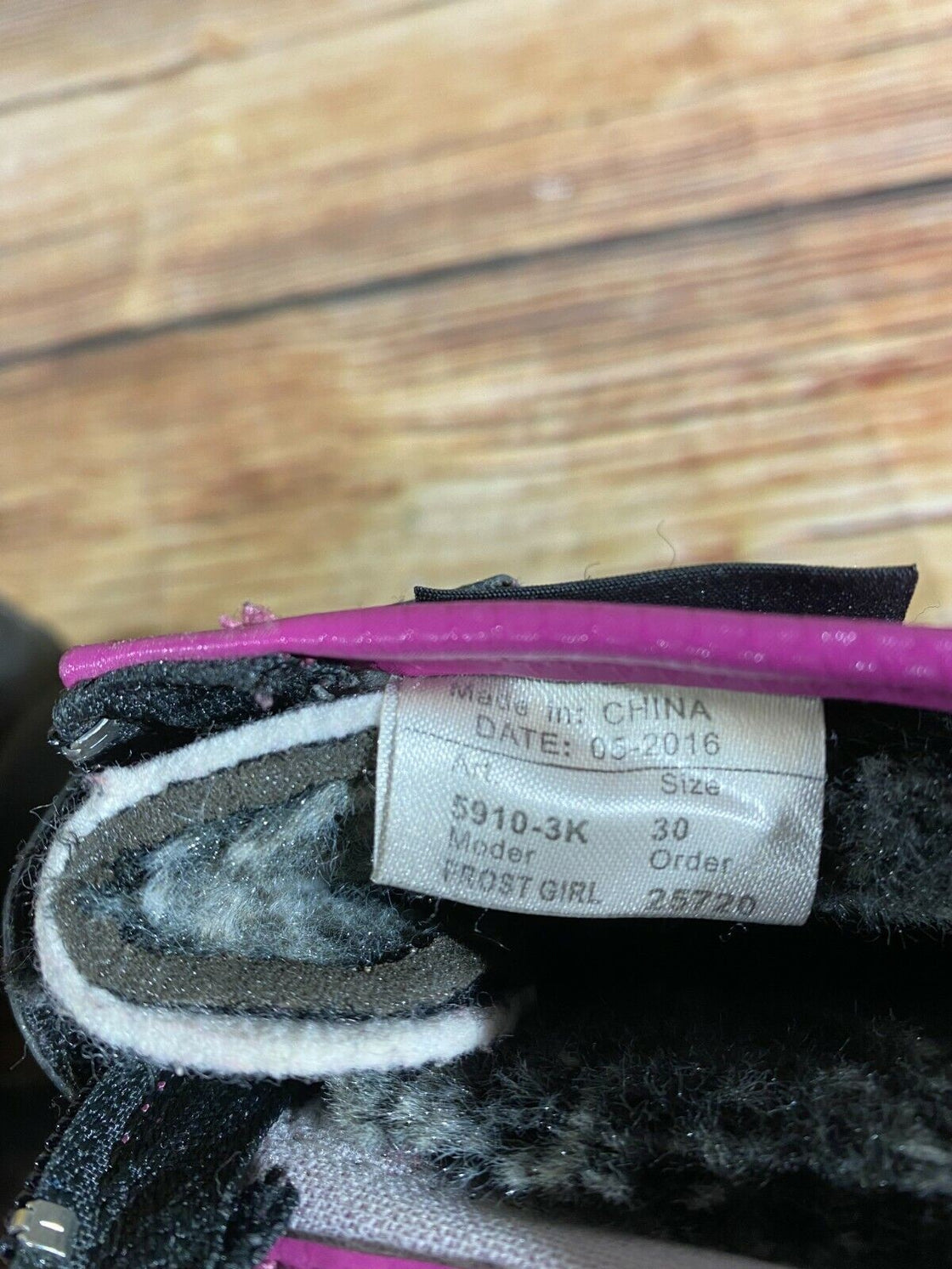 Alpina Frost Kids Nordic Cross Country Ski Boots Size EU30 US12.5 for NNN A-217