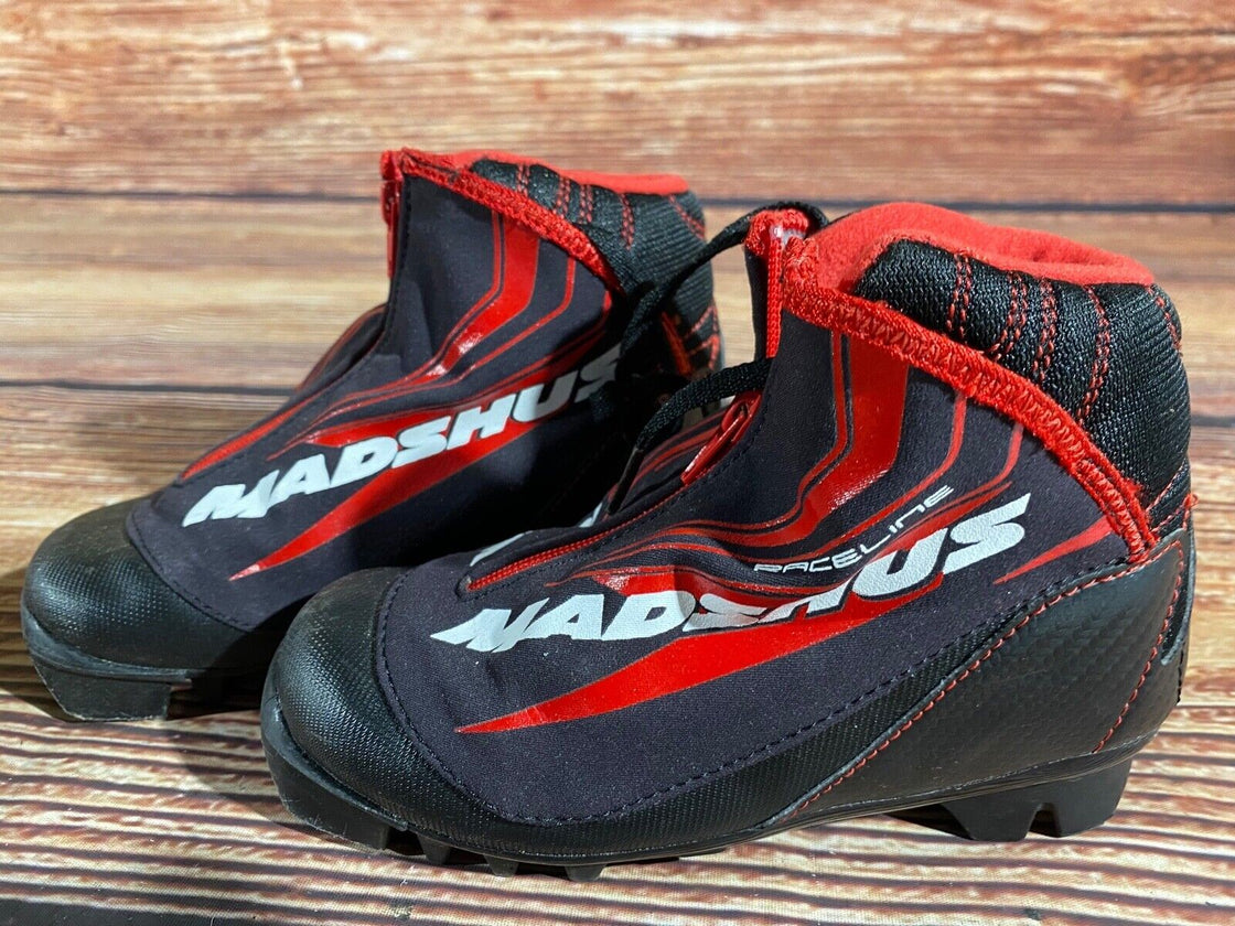 Madshus Superline Kids Nordic Cross Country Ski Boots Size EU29 US11 NNN M252