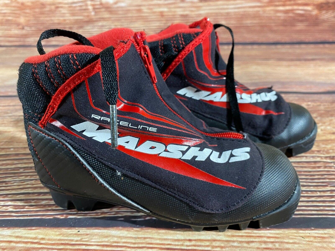 Madshus Super Line Kids Nordic Cross Country Ski Boots Size EU30 US12 NNN M268