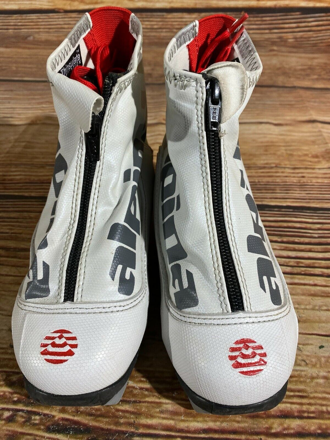 Alpina RCL Kids Nordic Cross Country Ski Boots Size EU32 US1.5 for NNN A-309