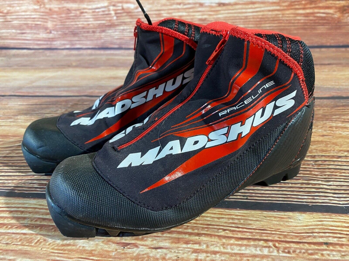 Madshus Super Race Kids Nordic Cross Country Ski Boots Size EU37 US5 NNN M296