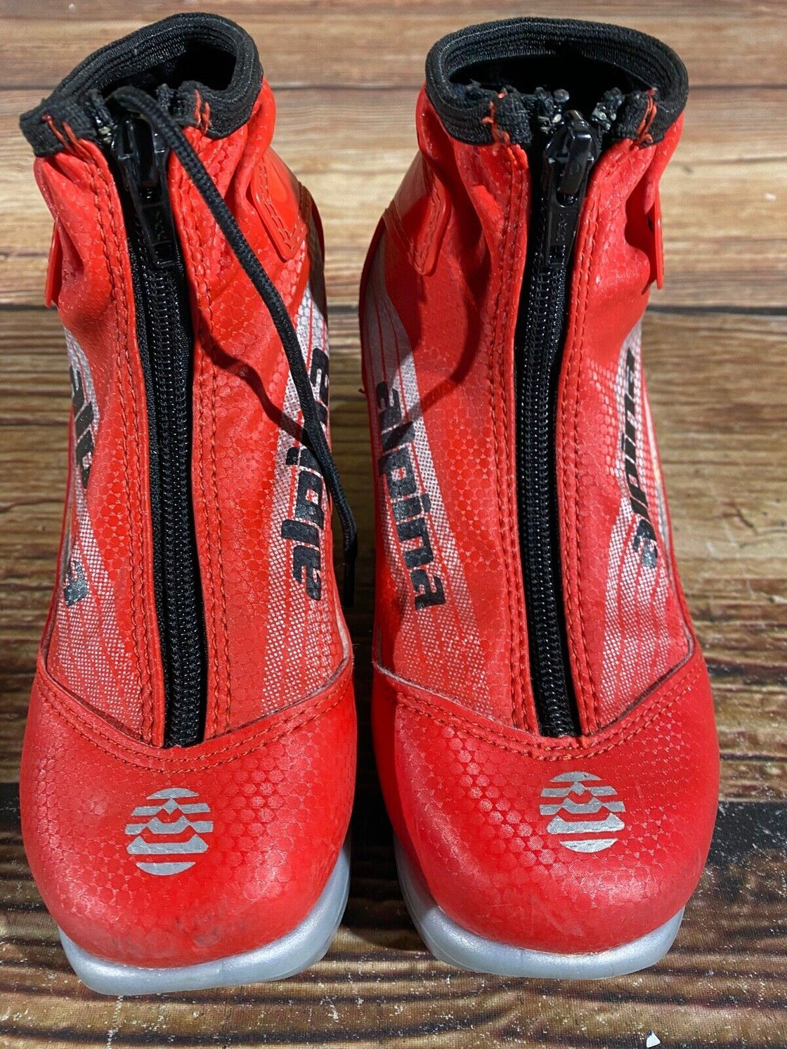 Alpina RK Kids Nordic Cross Country Ski Boots Size EU30 US12 NNN A-772