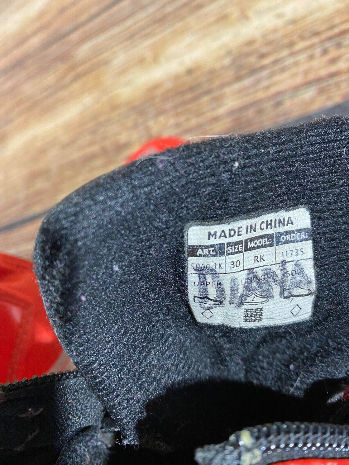 Alpina RK Kids Nordic Cross Country Ski Boots Size EU30 US12 NNN A-772