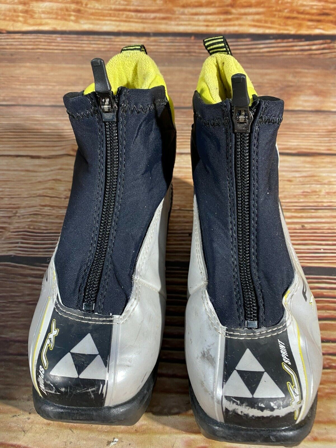 Fischer XJ Sprint Kids Nordic Cross Country Ski Boots Size EU32 NNN F-172
