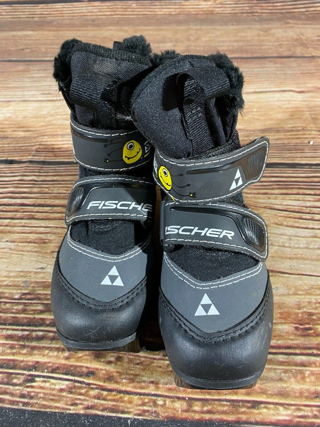 Fischer Snow Star Kids Nordic Cross Country Ski Boots Size EU28 US10.5 NNN F-151