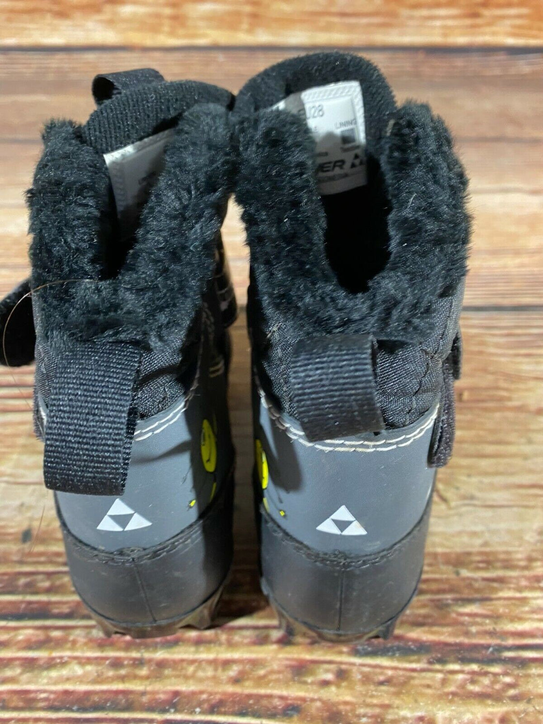 Fischer Snow Star Kids Nordic Cross Country Ski Boots Size EU28 US10.5 NNN F-151